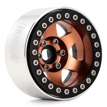 Negative Offset 9.4mm CNC Aluminum 1.9" Beadlock Wheel Rim Deep Dish for 1/10 RC Crawler Car TRX4 Axial SCX10 (W1946)